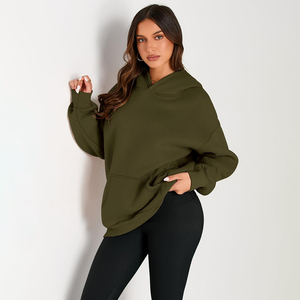 2025 High Quality Sweatshirt Dress Printed Hoodies Customizable Sweatshirts for <b>Women</b> Female 3d Embossed Sweatshirt OEM - Product Image 1