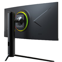 Moniteur de jeu incurvé OEM/ODM, écran plat LED sans cadre, PC incurvé 180/240 Hz, vente en gros, sans bordure, usine, 24/27/32 pouces