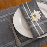 Napperons de table traditionnels en coton réutilisables de qualité supérieure, respirants et non-tissés pour événements et repas |   Approvisionnement en vrac écologique
