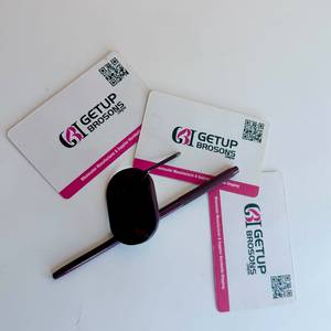 Miroir à cils professionnel GETUP BROSONS IMPEX en acier inoxydable, forme carrée prune, outil de précision, logo personnalisé - Product Image 5