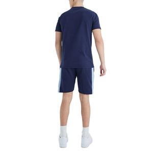 Conjunto de Dos Piezas para Hombre, Corte Ajustado, Tela Elástica de Rizo, Alta Calidad, Formal, Verano, Diseño Personalizado, Liso, Ligero, Secado Rápido - Product Image 5