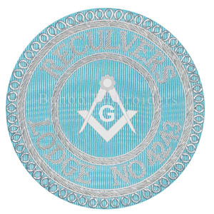 MASONIC CRAFT STEWARD DELANTAL INSIGNIA BORDADA A MANO-INSIGNIA MASÓNICA - Product Image 6