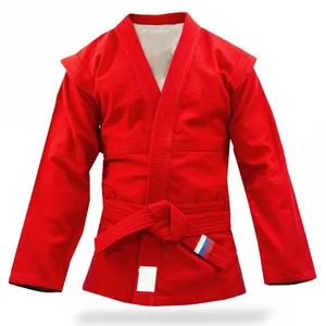 Neue benutzer definierte Logo Karate Uniform Rot Schwarz oder Schwarz V-Ausschnitt Uniformen Karate Kleidung Zugelassene Taekwondo Uniform