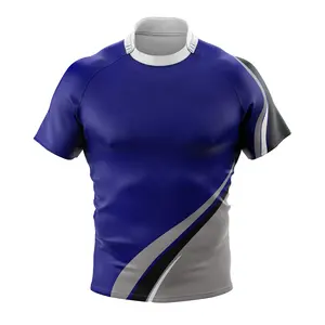 Digital Print Rugby Jersey Uniform Teamwear Men Rugby Uniforms Made In Best New Arrivals Material