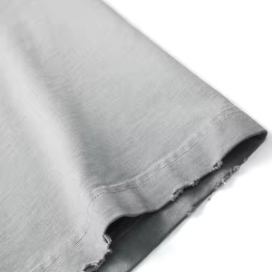 Camisetas coloridas de lavado ácido de talla grande para hombre de la mejor calidad, camisetas personalizadas de algodón pesado desgastadas por el sol, camisetas de lavado ácido para hombre - Product Image 3