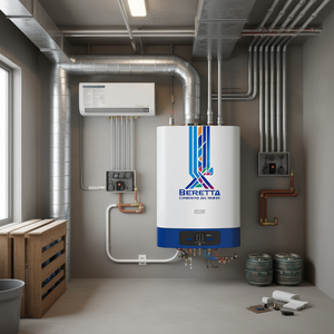 Kit de séparation des gaz de combustion pour chaudière à condensation Beretta 20129765 pour chauffe-eau au gaz - Product Image 3