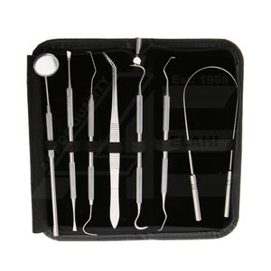 Dental Oral Care Hygiene Tool Kit Dental Scaler Dental <b>Teeth</b> Cleaning 7 Pcs/ Kit - Product Image 3