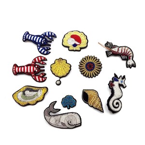 Copper Hand Embroidery High Quality Designer Patches for Clothing Brooches and <b>Jeans</b>-OEM Service & Customizable Size - Product Image 5