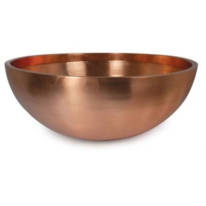 Bol de service de fruits à finition antique de conception unique Bol de fruits arrondi décoratif de qualité supérieure pour article de restauration - Product Image 2