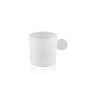 Cotta Limoges 300ml Taza de cerámica blanca - Product Image 1