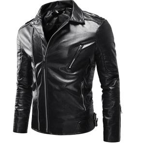 Veste d'hiver en cuir sur mesure pour hommes, à capuche, style de rue décontracté pour la mode en plein air - Product Image 1