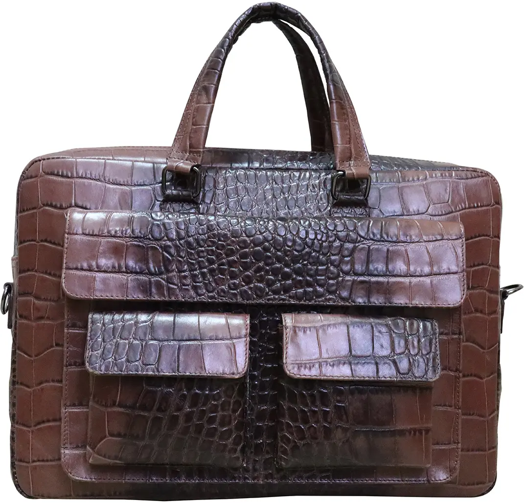 Laptop Bag 100% Pure Leather Office Business Briefcase Luxury Men's Shoulder Bag