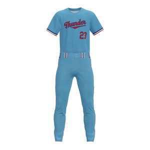 Top qualité 100% Polyester sur mesure hommes Baseball uniforme à vendre nouveau Design hommes Baseball uniformes - Product Image 2