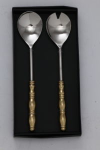 Ensemble de couverts royaux de meilleure qualité Ensemble de couverts à finition argentée en acier inoxydable pour cadeaux de la plus haute qualité - Product Image 4