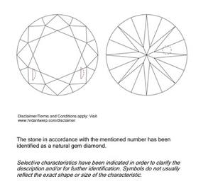 B2B D'Vins Bijoux pour GIA Certifié 1.31 CT Lâche Blanc Diamant Naturel Rond I Couleur FL FLOW Pureté EX Coupe Polie - Product Image 4