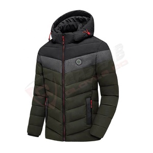 Chaquetas de Abrigo de Último Diseño, Fabricación Personalizada, Prendas de Abrigo con Cremallera Completa, Chaquetas Acolchadas Cálidas para Hombre, Chaquetas de Invierno con Capucha, Chaquetas Inflables - Product Image 4