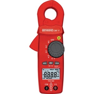 เบนนิ่ง ซีเอ็ม 11 แคลมป์มิเตอร์ มัลติมิเตอร์ 0.1 MA-20 a AC 0.1 MA-10 a DC CAT IV 300 V - Product Image 1