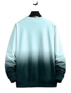 Sudadera de hombre de alta calidad M & F con logotipo personalizado 100% poliéster algodón patrón 3D tejido de punto teñido liso para invierno - Product Image 2