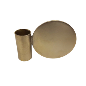 Venta al por mayor a granel decoración de sala de estar aluminio Metal púrpura soporte de vela y soporte de palo para decoración del hogar hecho a mano - Product Image 6