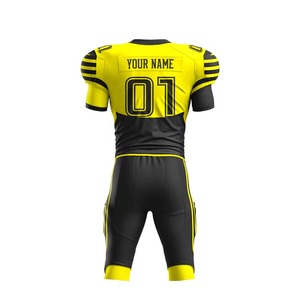 Équipe professionnelle porter l'uniforme de football américain uniforme confortable hommes vêtements de sport uniforme de football américain à séchage rapide - Product Image 6