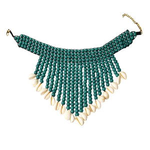 Nueva moda collar de resina blanco y negro joyería de estilo Vintage para fiestas de niñas bodas y aniversarios - Product Image 5