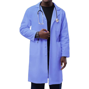 Cómoda bata de laboratorio médico hecha a medida Tallas grandes Bata de laboratorio médico ligera para superventas Hecho en Pakistán - Product Image 1