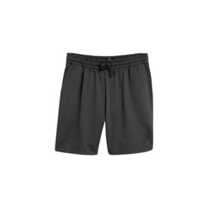 Short de survêtement noir unisexe en éponge française personnalisé vêtements de sport respirants en coton pour hommes de style décontracté d'été conçu par OEM - Product Image 1