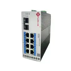 Xallcom L2 Managed 2 10G SFP Plus 8 Gigabit Ethernet Copper Ports Industrial Layer 2 Networking Switch