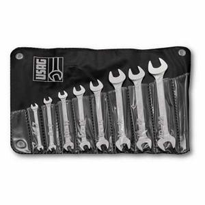 Juego de 8 Llaves Inglesas de Doble Boca Abierta Usag, Herramienta de Calidad Premium para Uso Profesional - Product Image 1
