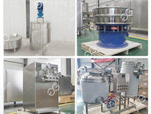 Lait d'arachide et de noix de tigre faisant la ligne de boisson d'écrou de rendement élevé entièrement automatique de machine d'acier inoxydable - Product Image 6