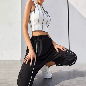 Débardeur de sport pour femme, col rond, uni, respirant, séchage rapide, grande taille, personnalisable, respectueux de l'environnement - Product Image 5