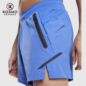 กางเกงขาสั้นรัดกล้ามเนื้อของผู้ชายสำหรับวิ่งและขี่จักรยานกางเกงขาสั้นออกกำลังกายระบายอากาศ-ขายส่ง - Product Image 5