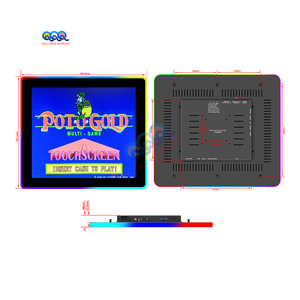 19 pollici PCAP 3M RS232 ELO Touch Screen <span class=keywords><strong>Monitor</strong></span> di gioco esperto per la vendita - Product Image 2