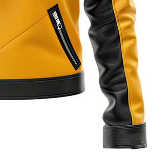 Nueva y elegante chaqueta de cuero para motocicleta Armor Racing Moto Chaqueta de cuero para motocicleta de alta calidad - Product Image 3