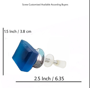 Châu Âu sang trọng pha lê màu ngọc lam Frosted knobs phong cách hiện đại Tủ Ngăn Kéo cửa xử lý & kéo cho nhà bếp tủ quần áo phòng ngủ - Product Image 3