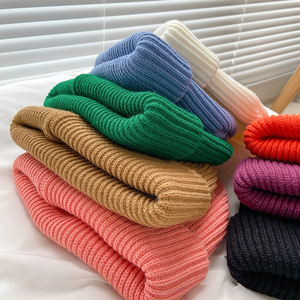 Gorro de Punto Premium, Cálido, Suave y Acogedor, Forrado de Felpa, Ajustable, Elegante, para Exteriores, Playa, Clima Frío - Product Image 3