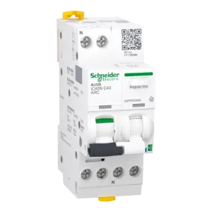 Interruttore Automatico Miniaturizzato (MCB) Schneider Electric A9TPED640 con Dispositivo Ausiliario - Product Image 1