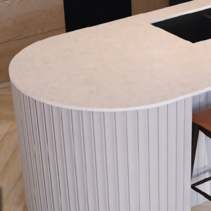 Panel de Pared Curvo Moderno Moldurarte, Revestido de Plástico y Papel para Paredes Interiores, Decoración del Hogar - Product Image 2