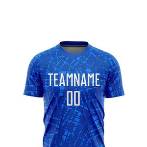 ชุดเสื้อฟุตบอลและกางเกงขาสั้นคุณภาพสูงแบบซับลิเมชั่น น้ำหนักเบา สำหรับขายออนไลน์ - Product Image 4