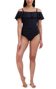 2025 MOQ bajo traje de baño único para mujer 2025 precio bajo Personalizado 1 pieza trajes de baño ropa de baño - Product Image 2