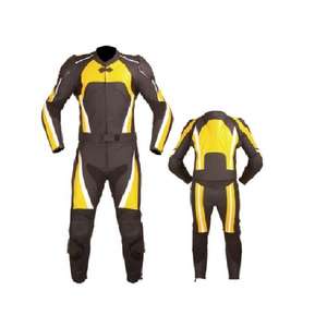 Concevez votre propre combinaison de course moto personnalisée pour homme, de haute qualité, sur mesure, respirante, coupe-vent, en cuir - Product Image 3