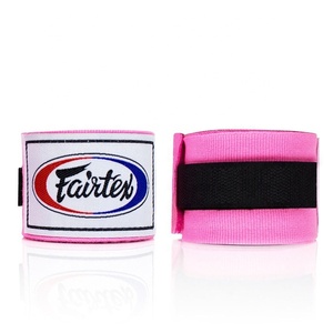 Bandages de boxe en coton élasthanne haute élasticité pour entraînement de Muay Thai, personnalisables, prix de gros abordable, pour sports de combat - Product Image 2
