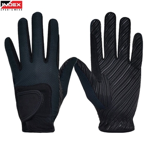 Guantes Deportivos Index para Gimnasio, Unisex, Negros, Antideslizantes, de Poliéster, Ajustables - Product Image 1