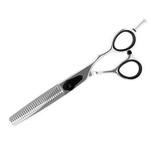 Tijeras para adelgazar el cabello para recortar mujeres, hombres, niños, perros con tornillo ajustable y reposapiés hecho en Pakistán - Product Image 4