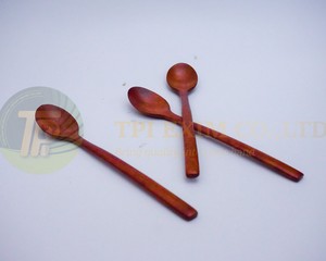 Hot sale Vietnam eco friendly Customized wooden Ice Cream Soup <b>spoon</b> <b>small</b> wooden baby Feeding <b>Spoon</b> - Product Image 1