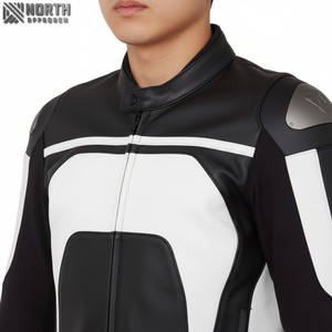 แจ็กเก็ตหนังนักแข่งรถสำหรับผู้ชายและเสื้อแข่งรถยนต์น้ำหนักเบา - Product Image 4