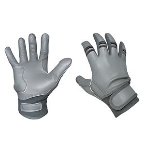 Gants de frappeur jaunes en cuir véritable de haute qualité pour jeunes adultes Gants de baseball professionnels légers QASWA SPORTS - Product Image 2