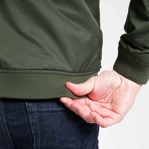 Blouson Bomber Vert Personnalisé avec Logo pour Homme – Veste d'Hiver Grande Taille avec Col Montant – Service OEM de Qualité Personnalisé - Product Image 6