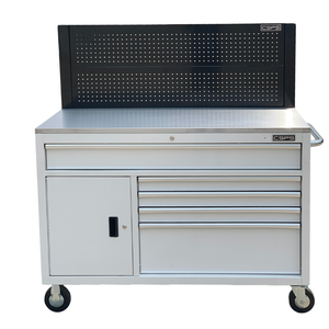 OEM en acier enduit de poudre d'armoire de stockage d'outil de roulement de 132cm soutenu pour l'industrie d'entrepôt de garage - Product Image 6