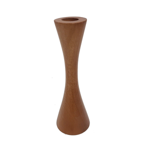 Unique Decorative Wooden <b>Taper</b> <b>Candle</b> Holder Brown Finished For Home Wedding Christmas Tabletop Lighting Decor Handmade Bulk - Product Image 2